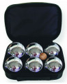 X-AEQUO 6 BOULES PETANQUE METAL