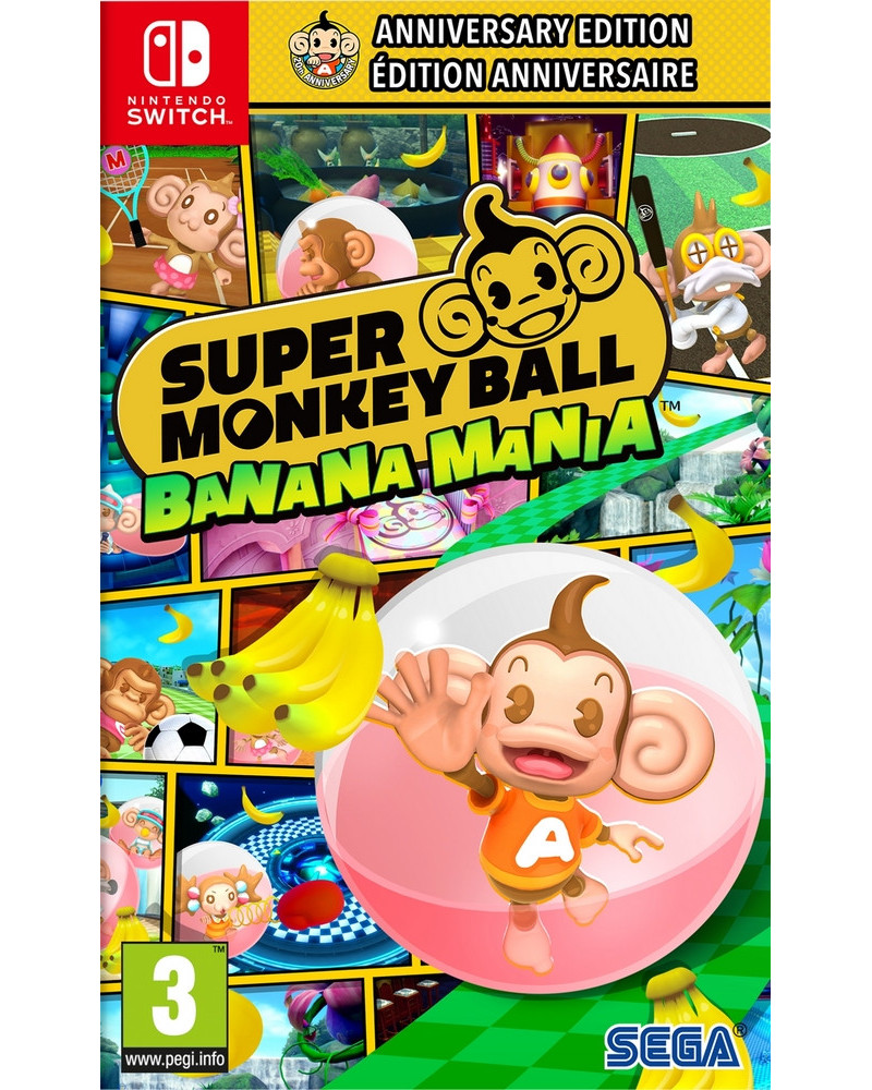 SWITCH SUPER MONKEY BALL BANANA MANIA