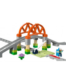 SET EXT:LES RAILS ET LE PONT DU TRAIN