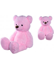 OURS ROSE 80CM DEBOUT