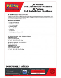 POKEMON DECK DE COMBAT Q3 2024
