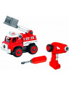 R.C. CAMION POMPIER A MONTER + BRUITS
