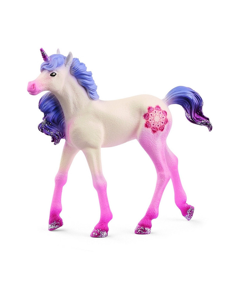 LICORNE MANDALA POULAIN