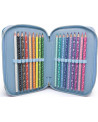 TROUSSE DE CRAYONS A 3 COMP. ICEANA