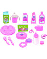 BEBE 31 CM 4 SONS + 16 ACC REPAS&CHANGE