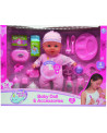 BEBE 31 CM 4 SONS + 16 ACC REPAS&CHANGE