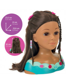 TETE A COIFFER ET A MAQUILLER MIA BRUNE
