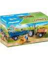 TRACTEUR AVEC REMORQUE