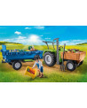 TRACTEUR AVEC REMORQUE