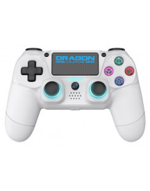 PL4 MANETTE SANS FIL DRAGON SHOCK BLANC