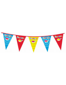 GUIRLANDE DRAPEAUX CARNAVAL 10M