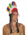 COIFFE D'INDIEN A PLUMES