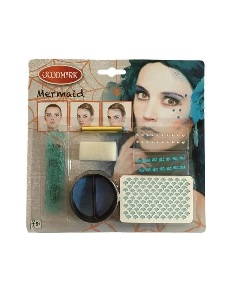 KIT MAQUILLAGE SIRENE BLEUE