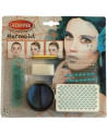 KIT MAQUILLAGE SIRENE BLEUE