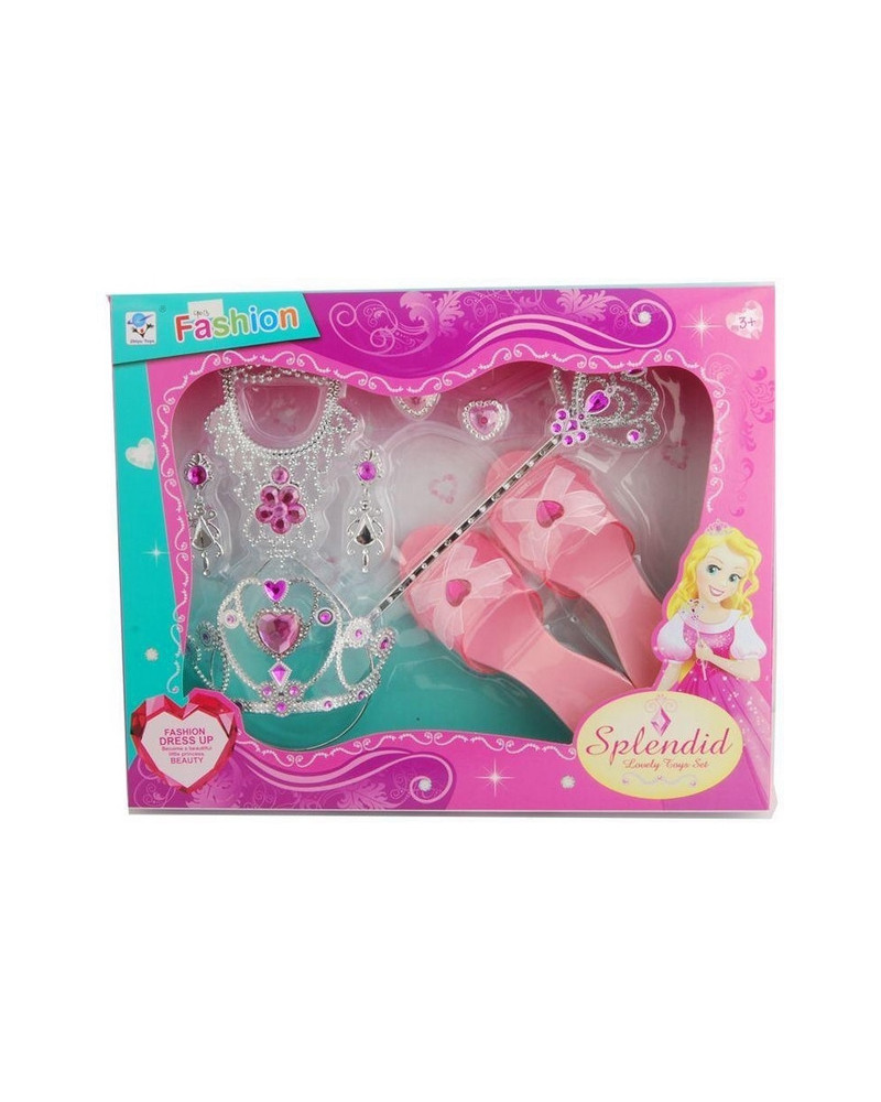 SET COMPLET ACCES PRINCESSE ROSE