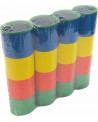 4 ROULEAUX DE 20 SERPENTINS