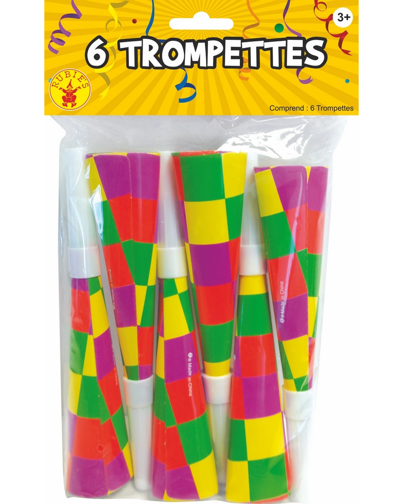 6 TROMPETTES CARTON