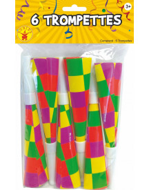 6 TROMPETTES CARTON