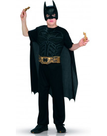 BATMAN PLASTRON IMPRIME/CAPE/MASQUE