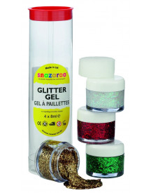 SET DE 4 GELS PAILLETES DT OR