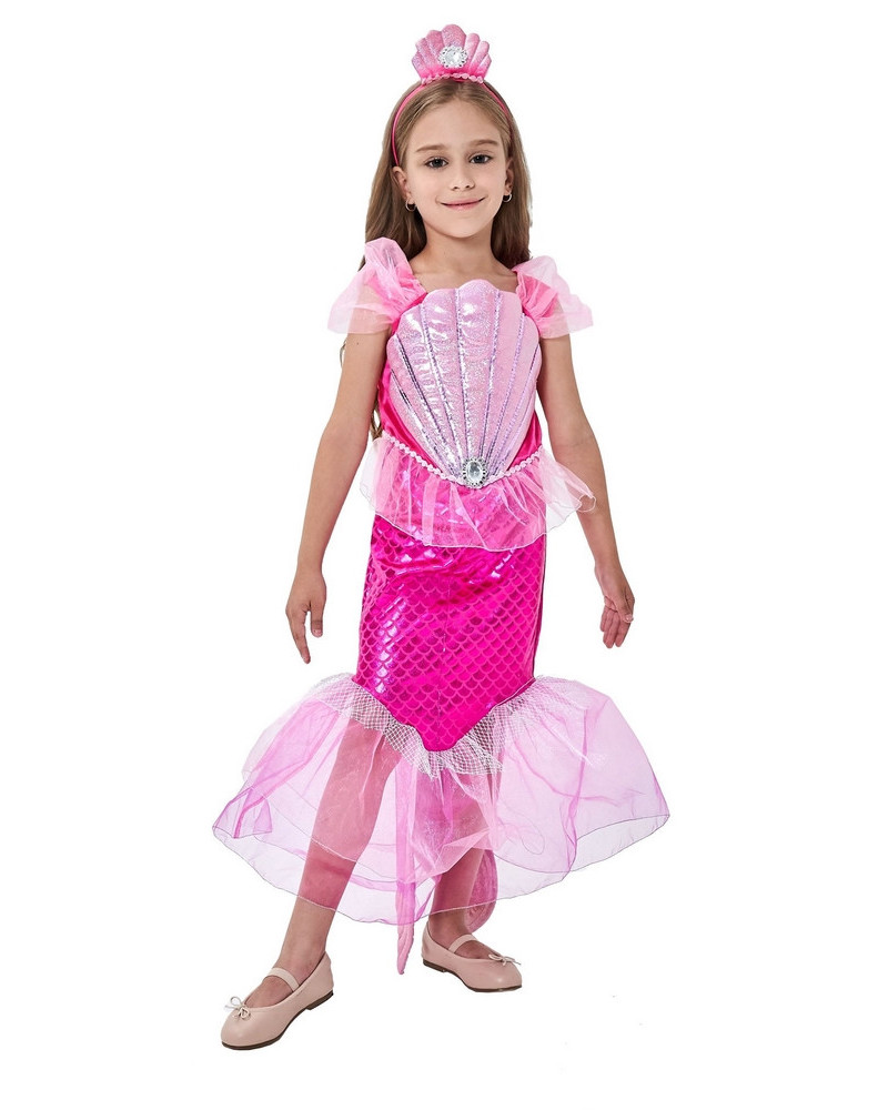 COST LUXE SIRENE ROSE + TIARE 10/12 ANS