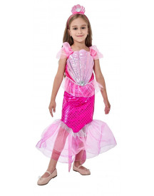 COST LUXE SIRENE ROSE + TIARE 10/12 ANS