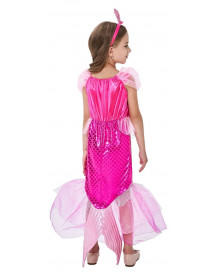 COST LUXE SIRENE ROSE + TIARE 10/12 ANS