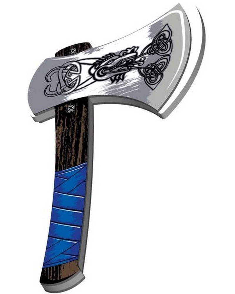 HACHE DE VIKING EN MOUSSE