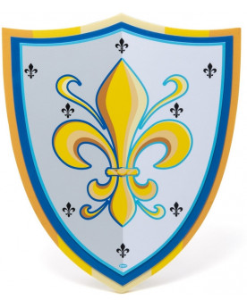 BOUCLIER MOUSSE FLEUR DE LYS