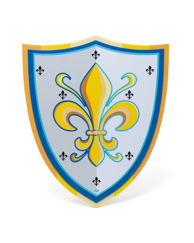 BOUCLIER MOUSSE FLEUR DE LYS