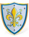 BOUCLIER MOUSSE FLEUR DE LYS
