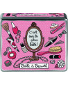 BOITE BEAUTE METAL 20CM LA PLUS BELLE