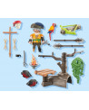 PIRATE AVEC ARBALETE, FLECHE ET POISSONS