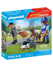 POLICIER CHIEN DE RECHERCHE