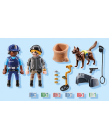 POLICIER CHIEN DE RECHERCHE