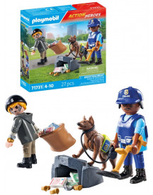 POLICIER CHIEN DE RECHERCHE