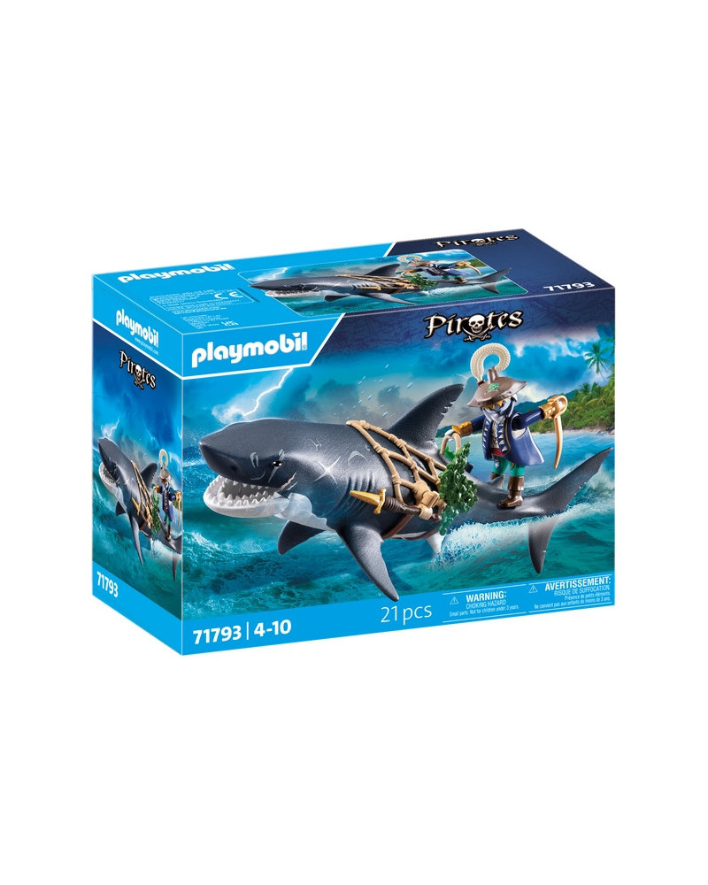 PIRATE ET REQUIN GEANT