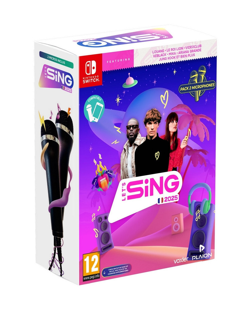 SWITCH LETS SING FRANC+INTER 2025+2 MIC.