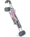 POUSSETTE CANNE ROSE DOUBLES ROUES 63CM