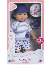 BB BAIN GARCON MARIN 30CM + GRENOUILLE