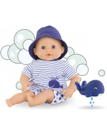 BB BAIN GARCON MARIN 30CM + GRENOUILLE