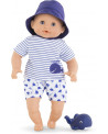 BB BAIN GARCON MARIN 30CM + GRENOUILLE