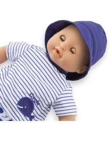 BB BAIN GARCON MARIN 30CM + GRENOUILLE