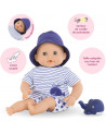 BB BAIN GARCON MARIN 30CM + GRENOUILLE