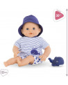BB BAIN GARCON MARIN 30CM + GRENOUILLE