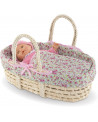 COUFFIN ROSE TRESSE POUR BB 36&42CM