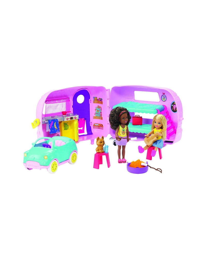 BARBIE CHELSEA ET SA CARAVANE