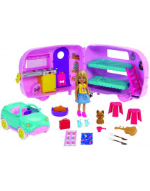 BARBIE CHELSEA ET SA CARAVANE