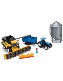 1/32MOISSONNEUSE+TRACTEUR NEW HOLLAND+SI