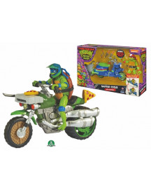 TORTUES NINJA VEHICULE DE LUXE + FIG.